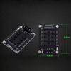 12V Fan Splitter HUB Computer Cooling Fan Expansion Card Add Cooling Solution for Cooling Efficiency