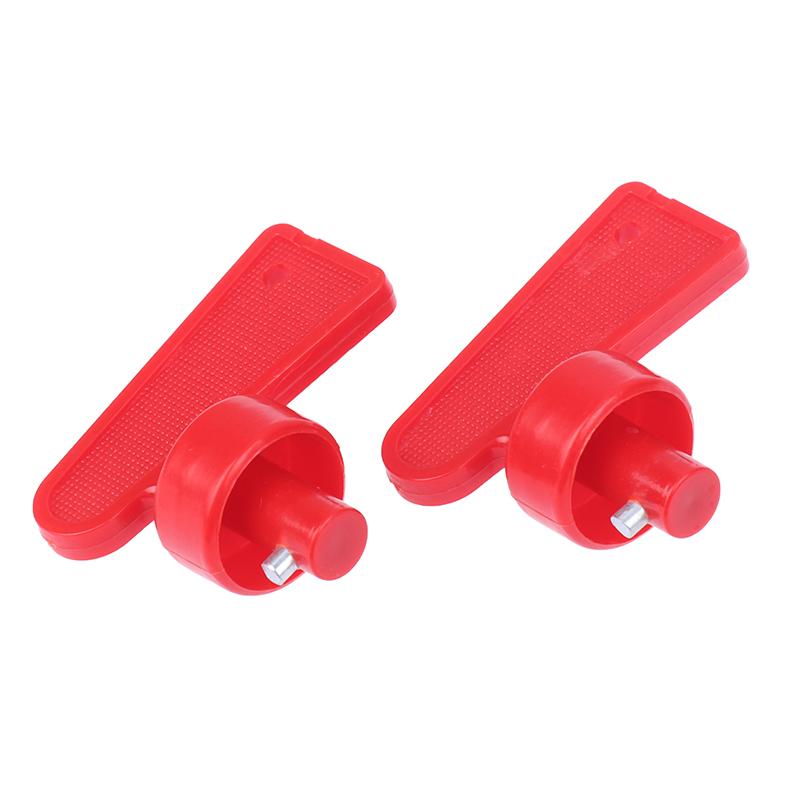 2Pcs Plastic Keys Spare Key Cut Off Switch Key For Battery Isolator Switch Power Kill Cut Off Switch Car Van Boats Switch Keys