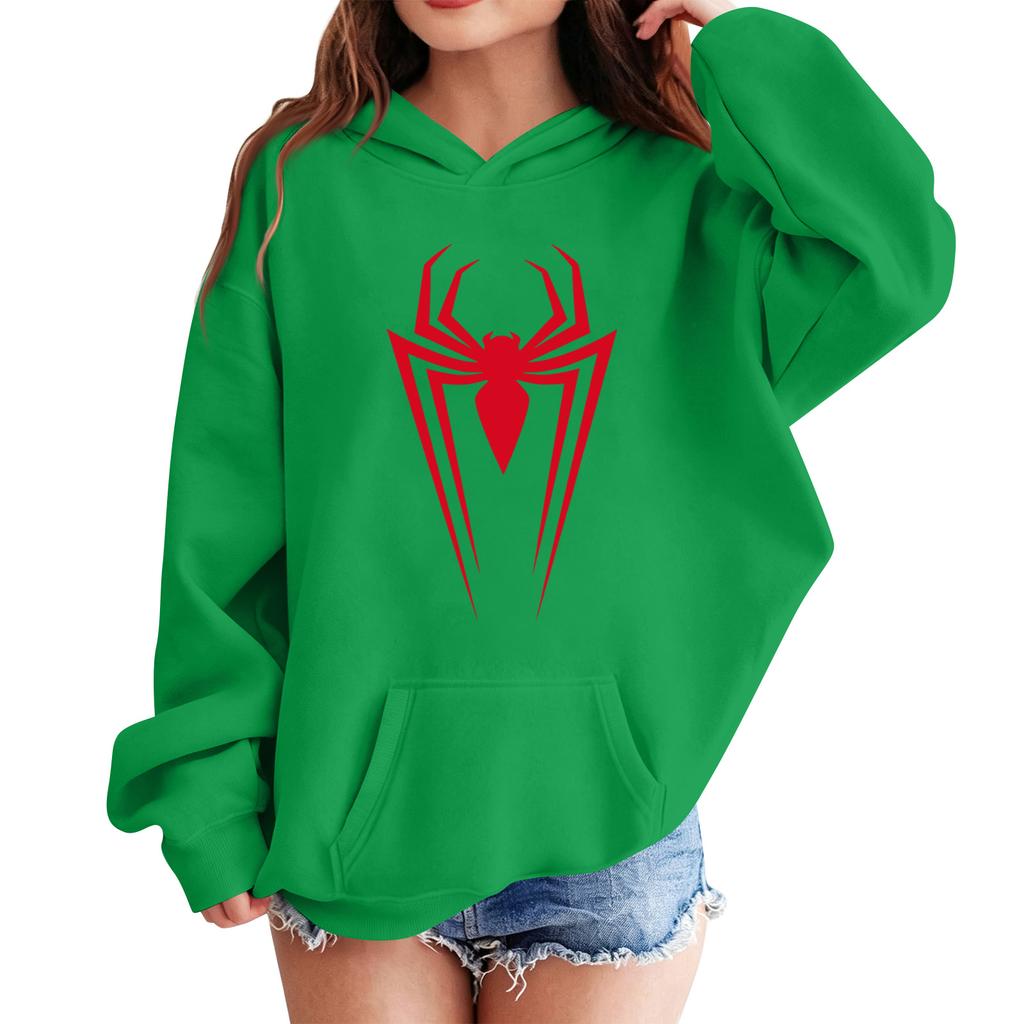 Kids Casual Letter Print Pullover Hoodie for Everyday Wear