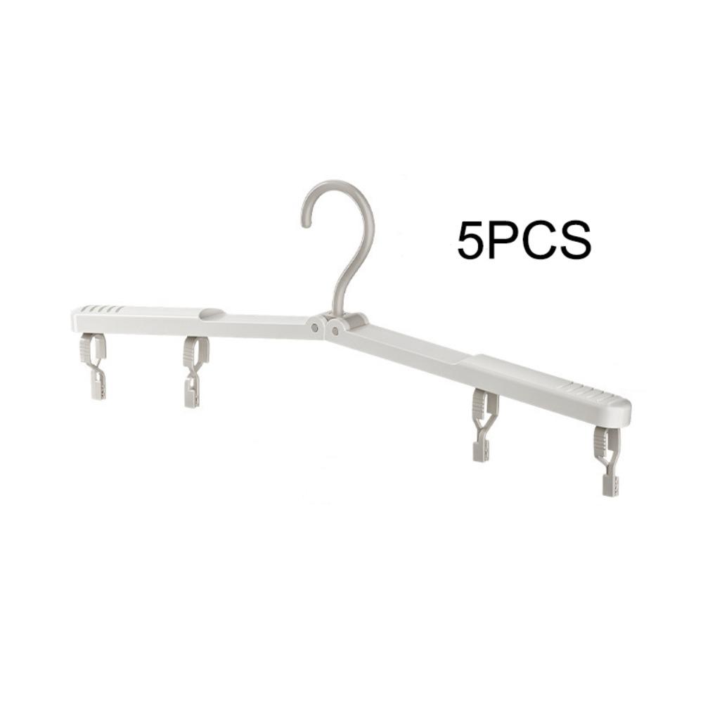 Portable Travel Clothes Rack Multi-functional Clothes Drying Tools Foldable Clothes Hanger
