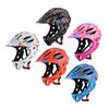 Adjustable Breathable Kids Bike Helmets Toddler Lightweight Full Face Bike Helmets with LED Light