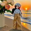 30cm Multi-jointed BJD Doll with 1/6 Scale and Cute Clothes Set