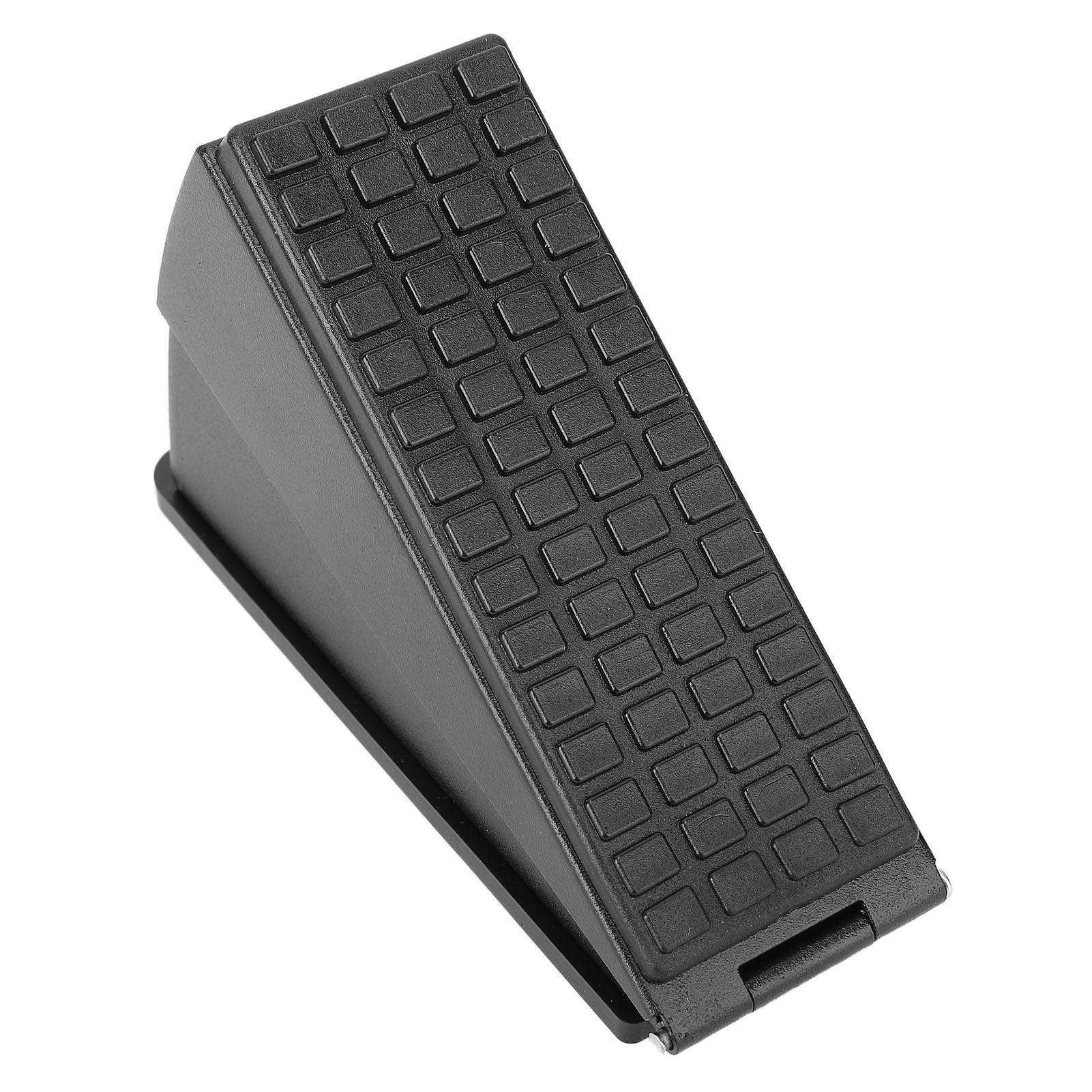 

Heavy Duty Door Stopper Metal Stainless Steel Large Door Bottom Stop Heightened Windproof Matte