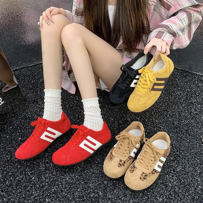 Autumn New Versatile Shoes Ugly Cute Board Shoes Women's Big Head Niche Versatile Student Shoes