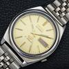 GENUINE VINTAGE SEIKO 5 AUTOMATIC 7019A JAPAN MENS GOLDEN DIAL WATCH a702623-1 R209-a702623