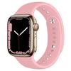 Compatible Silicone Watch Strap for Apple Watch S11 - All Series, Universal Double-Section Snap Button.