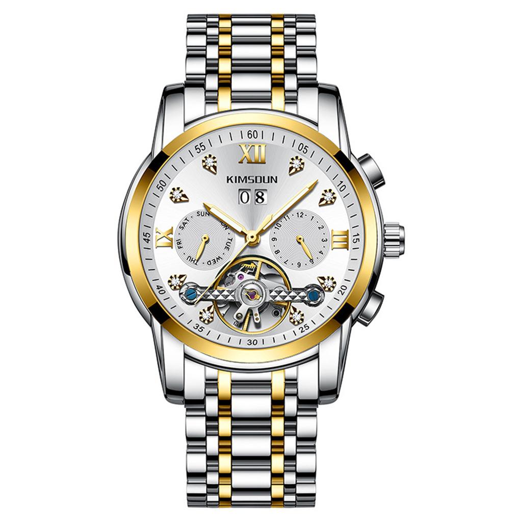 Men's Waterproof Luminous Running Alarm Clock Watch