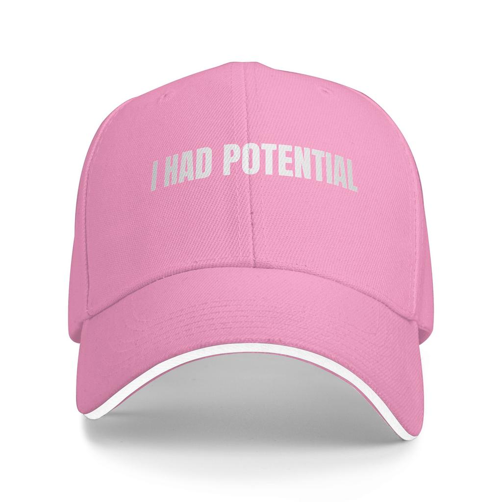 I Had Potential Project Hail Mary Sun Baseball Cap Spring Classic Trucker Hat For Unisex-Teens Running Hippie Baseball Caps