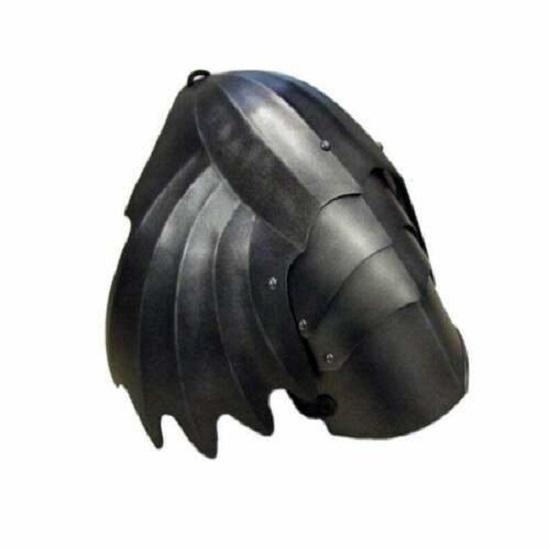 18GA стальные средневековые наплечники готическая крылатая пара наплечников LARP плечо — фото 3