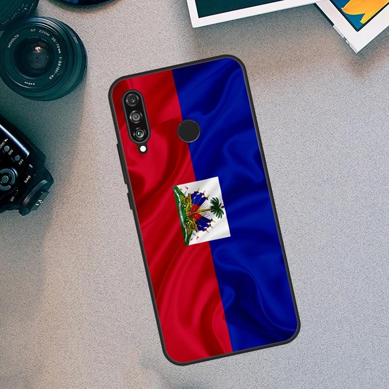 Haiti Haitian Flag For Huawei Nova 7i 8i 11i 12i  9 10 SE 11 Pro Y60 Y70 Y90 Y61 Y91 Y72 Y73 P40 P30 Lite Case