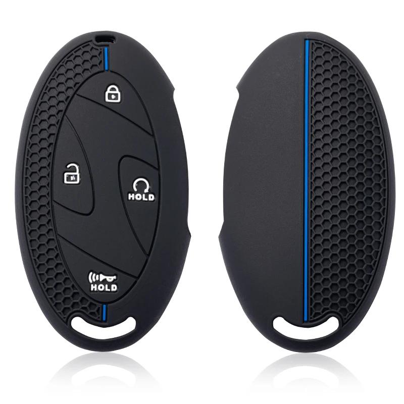 

New Car Remote Key Case Cover Shell For Hyundai Ioniq 6 New Grand Prix Gn7 Kona Protected Holder Keyless Fob Bag Accessories