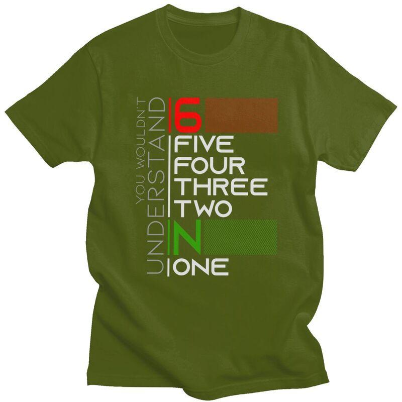 65432N1 Motorcycle Gear T Shirt for Men Pure Cotton Tshirt Casual Tee Short Sleeve Motorbike Motocross Motor Sport Tshirts