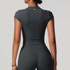 Oiob Minimalism Tops Women's Skinny Slimming Quick-Drying T-shirt Casual Running Skipping Rope Yoga Clothes Fitness Short Sleeve