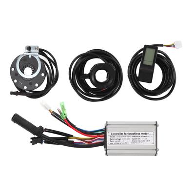 36V48V 250W 15A Bike Brushless Motor Square Wave Controller Kit with LCD4 Panel 130X Thumb
