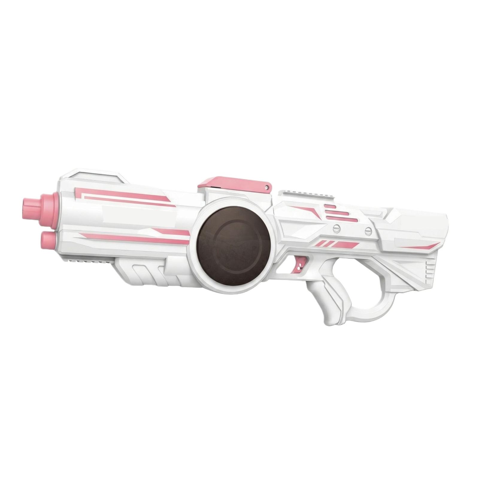 

Electric Continuous Fire Water Toys, Automatic Water Suction, Powerful Water Spray, High Pressure Water Toy. One Size рожевий