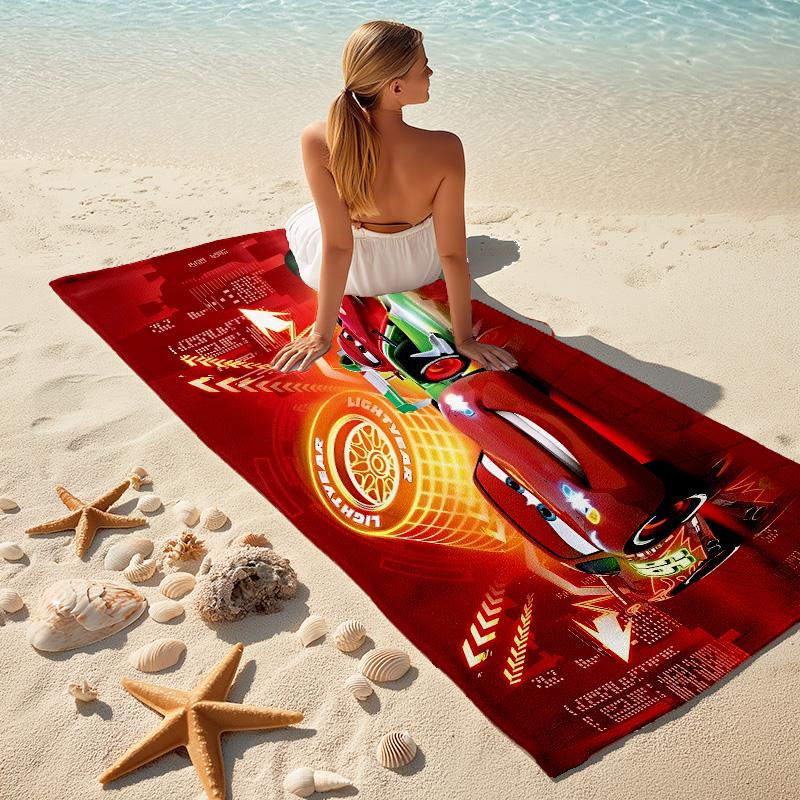 1pc Spirit Adventure Beach Towel, Highly Absorbent, Soft Comfortable, Yoga, Swimming, Fitness, Camping, Beach Activities. B730062
