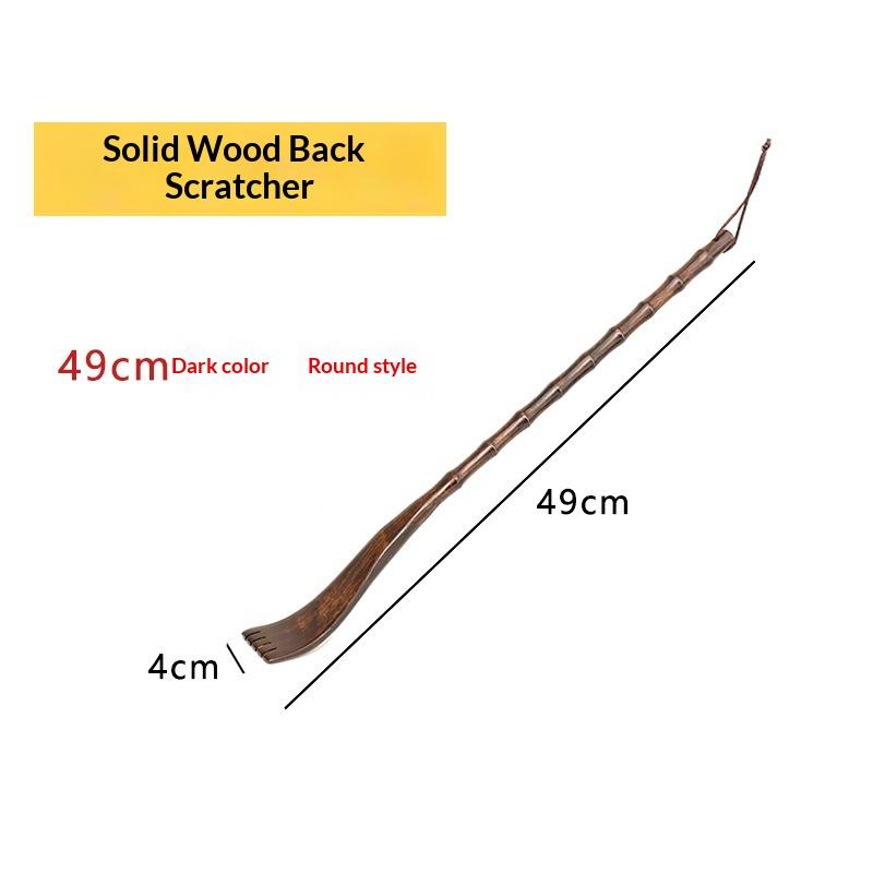 Back Rake Householdwooden Body Massage Health Products Handle Wooden Back Scratcher Massager 3