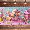 3D Letters Party Decoration Celebration Banner Event Banner for Party Celebration Candy Party