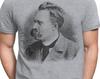 Nietzsche T-shirt S-XXL German, Philosophy, Kant, Kierkegaard, Schopenhauer, Heidegger, Hegel, Philosopher, Cool Gift