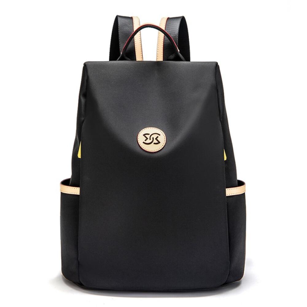 Backpack fashion Korean Oxford cloth backpack large capacity lightweight waterproof canvas length 30cm wide 16cm high 36cm
