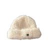 New Versatile Winter Thickened Plush Knitted Hat Women's Baotou Landlord Hat Pullover Warm Snow Hat