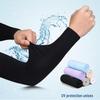 Unisex Summer Ice Silk UV Protection Arm Sleeves