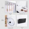 Transparent Strong Adhesive Wall Hook for Kitchen & Bathroom - Large, Punch-Free, Heavy-Duty, Traceless Design