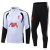 Mens Long Sleeve Soccer Training Jersey Sports Top Adult Multi Team Colors