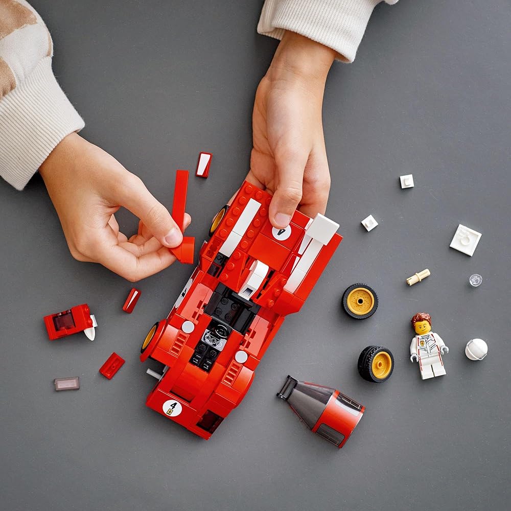 LEGO Speed Champions 1970 Ferrari 512 M Building Blocks Toy for Boys 8 Years and Up
