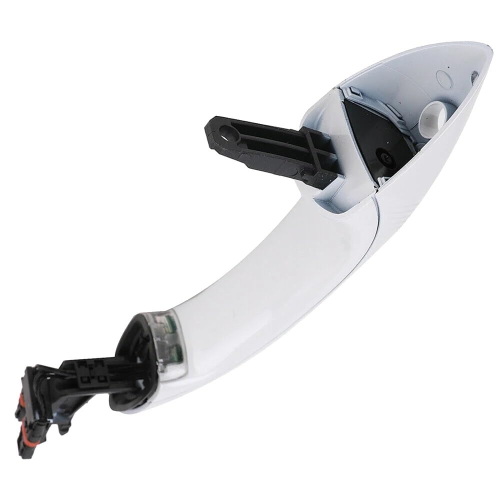 4X White Outer Exterior Comfort Access Door Handleset for BMW 5 6 7 Series