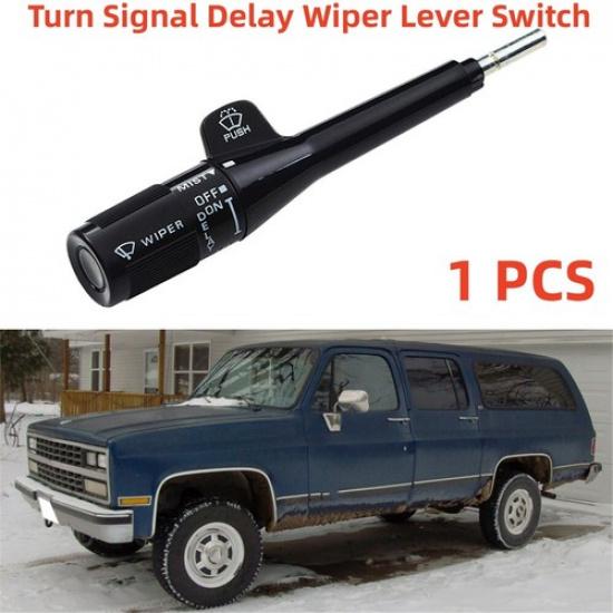Black Turn Signal Delay Wiper Lever Switch Black For GM Olds Pickup Truck Car