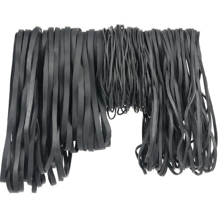 HAIDIBAO - Резинки для денег разных размеров 0,5 фунта большие резинки для денег прочные Эластичные резинки 4 размера черная резинка для канцелярских товаров