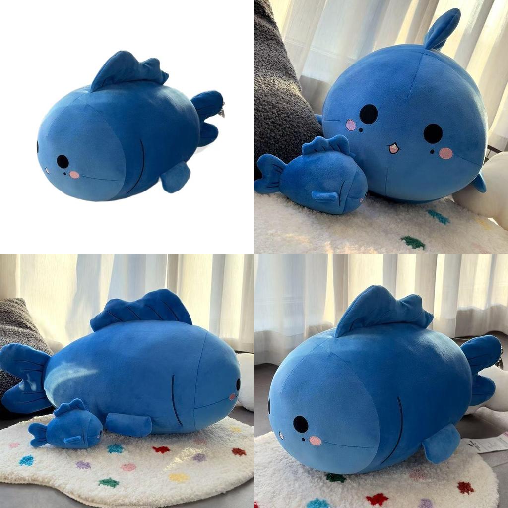 Starry Fish Plush Toy With Lightning Design For Kids And Teens Gift