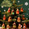 Party Favors 2026 Advent Calendar, 24 Days Cute Animal Keychains Christmas Countdown Tree Hanging Ornaments Mini 3D Collectible Figures, Holiday Gift