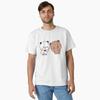 Dudu starrt Bubu an Geschenk T-Shirt kawaii Pandabär Cartoon Grafik-Tee Niedliche Y2K Kleidung 100% Baumwolle Alle Größen T-Shirt S6XL