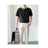 Summer New POLO Men's short-sleeved shirt, trendy brand, casual and loose-fitting T Japanese-style short-sleeve men's shirt T Shirt