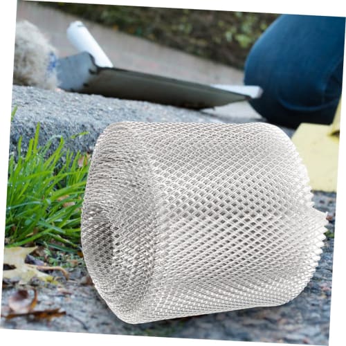 1-Volume Stainless Steel Roof Gutter Filter with Mesh Guard Cover and Leaf Protection Net for Home Use, Easy Installation