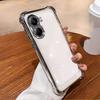Custodia per Poco X7 Pro Custodia per Telefono POCO X7 Pro Copertura per Redmi Turbo4 Angoli Rinforzati Antiurto Placcatura Copertura Posteriore in Silicone