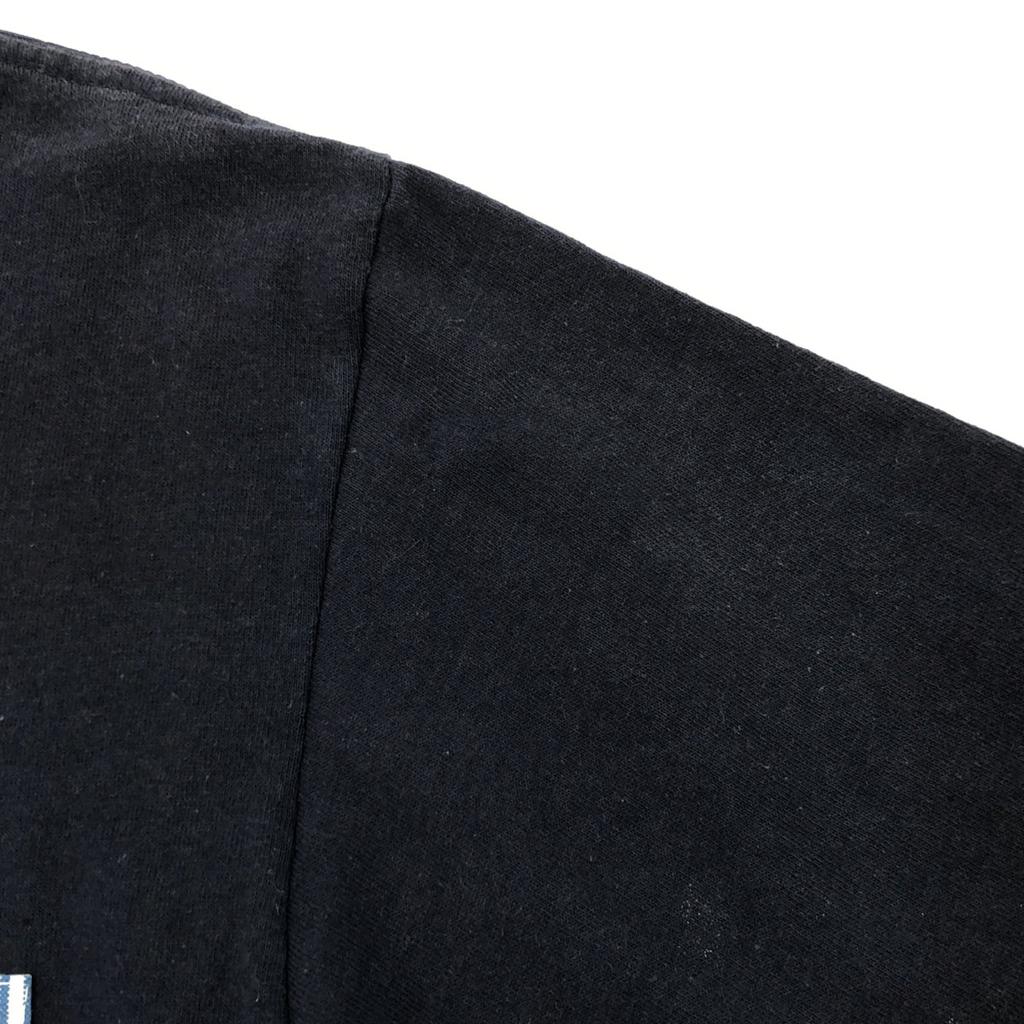 Anbil Made In USA Print Pattern Short Sleeve T-shirt S Navy Men's Used