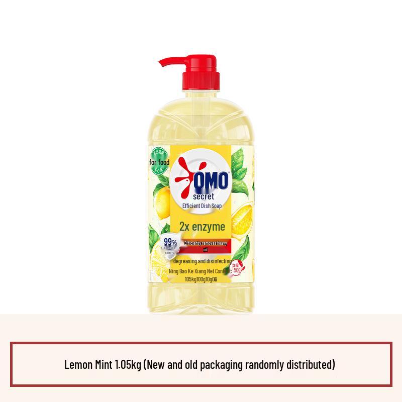 Miracle Natural Enzyme Dish Soap - Oil Stain Remover with Long-Lasting Fresh Scent for Hygienic Cleaning