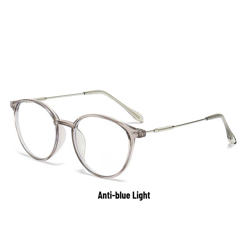 

Men Women Round Frame Photochromic Night Vision Sunglasses Retro Ultra-light UV400 Sunglasses Outdoor Driving Riding Glasses сірий