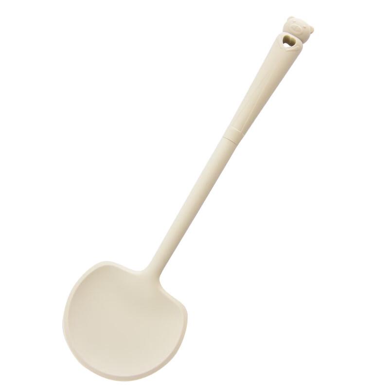 Abay Wood Handle Silicone Mushroom Spatula