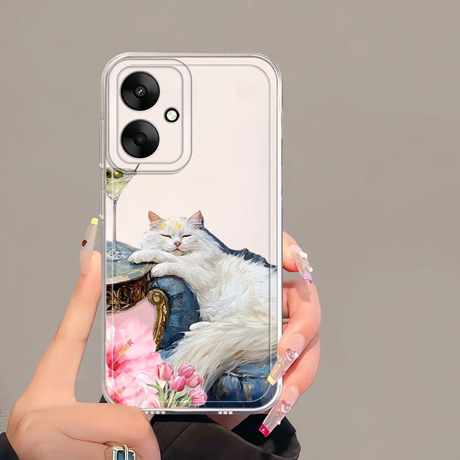 Coque de téléphone souple Lettres de fruits pour Xiaomi Mi 11T Pro 11 Lite