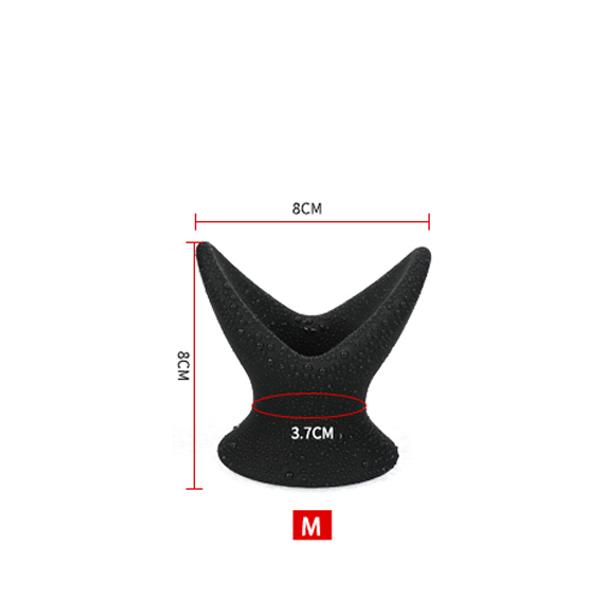 Opening Hollow Anal Dilator Anal Expanding Vagina Speculum Butt Plug Tunnels Silicone Plug Erotic Sex Toy for Women Men Gay Bdsm