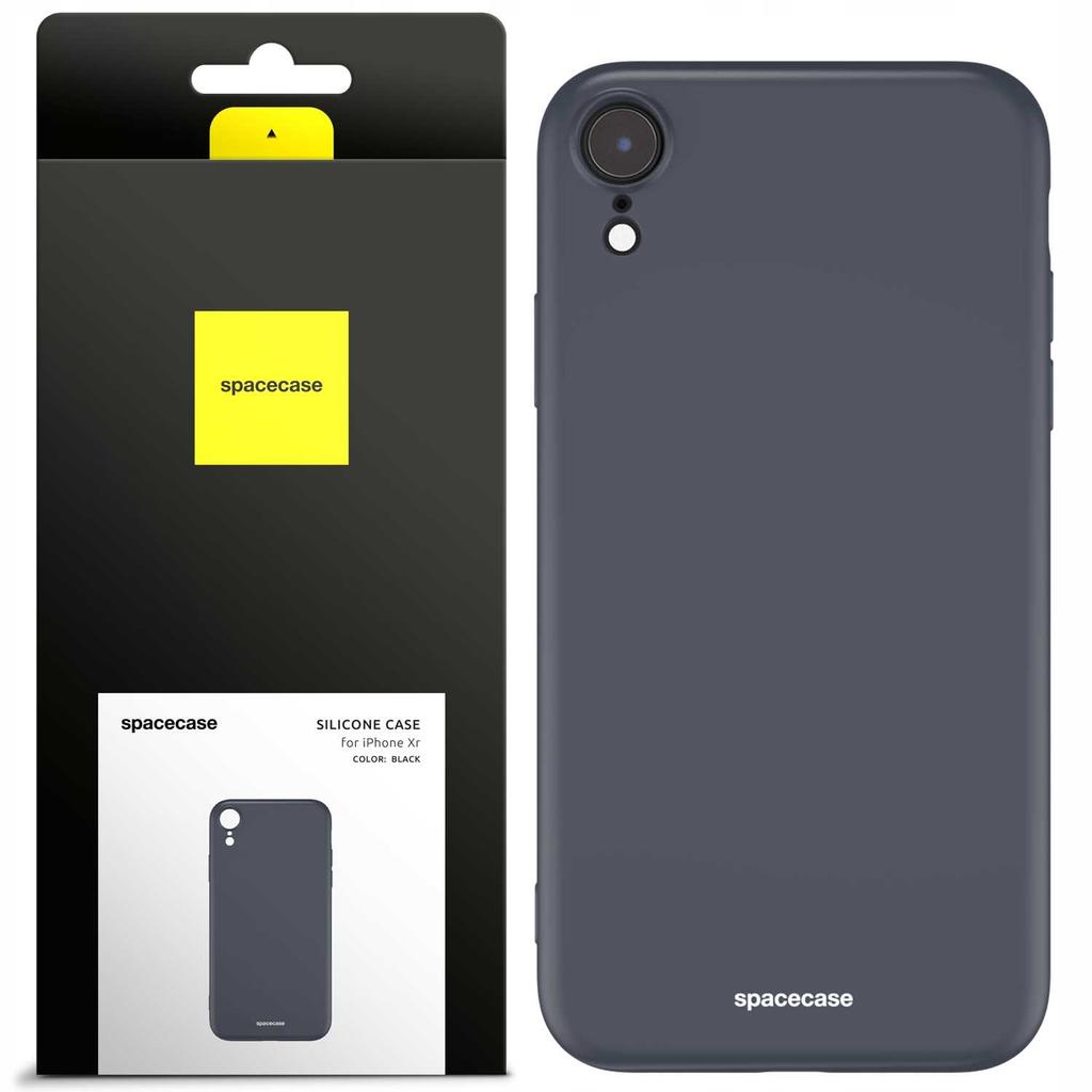 Sc Silicone Case Iphone Xr Black