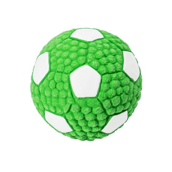 Hund Latex Ball Spielzeug Quietschspielzeug Fußball Tennis Interaktiver Kauspielzeug Welpen Zahnungsspielzeug für Aggressive