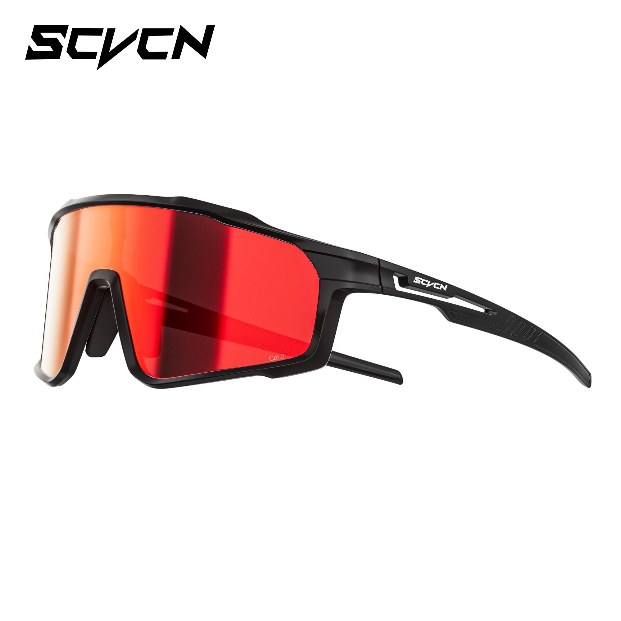 SCVCN Hiking Eyewear Cycling Sunglasses for Men Shatterproof Hiking Glasses Outdoor Sport Running Glasses UV400 Protection 2026