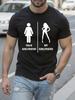 Funny 'Your Girlfriend Vs My Girlfriend' Tshirt - Black R...