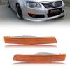 2Pcs Front Corner Side Marker Light Turn Warning Turn Signal Light Parking Light For 2006 2007 2008 2009 2010 Volkswagen Passat