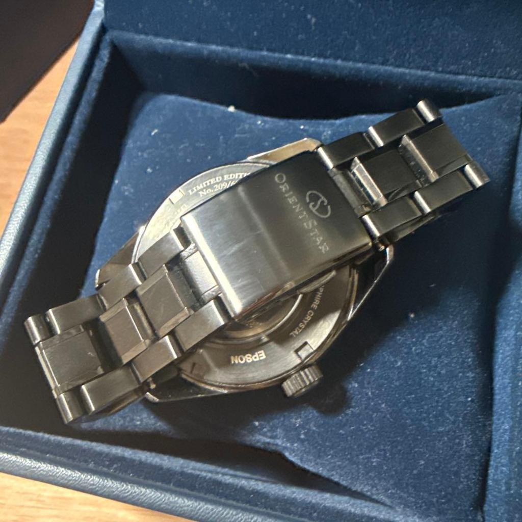 Used ORIENT STAR automatic watch RK-AV0126B limited model